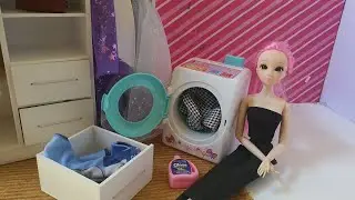 Barbie Activities Include Washing Dirty Clothes To Keep Them Clean And Fragrant