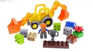 🔄 LEGO Duplo Backhoe Loader review! 10811 re upload