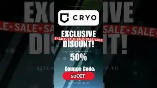 CRYO Sitewide Code! #CryptoSecurity #ColdStorage #CRYOBackup #CryptoProtection #SteelWallet #shopnow