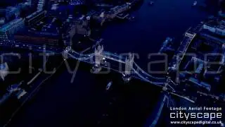 London Aerial Footage - Tower Bridge (HD)
