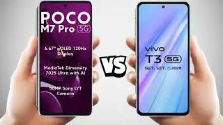 Poco m7 pro vs vivo t3 5g full comparison.