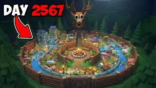 Building WORLDS SAFEST AFK BASES SOLO in 99 Nights in the Forest