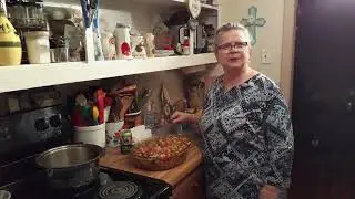 Appalachian cooking with Brenda' Hillbilly Goulash supper.