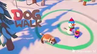 Dogwalk  _ [Game for kids] - (17 Minute GamePlay )