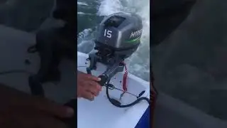 Motor Hidea 15HP em Funcionamento