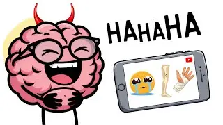 Why We Laugh At Pain (MiniBrain Explains The Science)