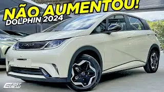 NOVO BYD DOLPHIN 2024 APAIXONANTE EM TODOS OS DETALHES E SEM AUMENTO! MELHOR CARRO DO MOMENTO?