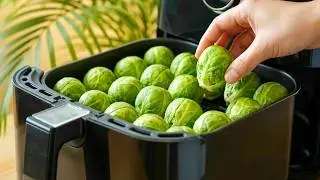I Don’t Make Brussels Sprouts Bitter Anymore! This Air Fryer Trick Changed Everything 🌱
