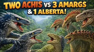 Achillobator Tour | Path of Titans #ps5 #dinosaur #gaming #gameplay #pathoftitans 