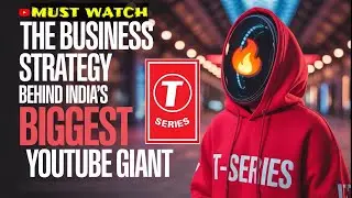 The Business Strategy Behind India's Biggest YouTube Giant | T-Series by Amazing Facts Zone!