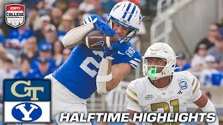 Pop-Tarts Bowl HALFTIME HIGHLIGHTS: Georgia Tech Yellow Jackets vs. BYU Cougars | ESPN CFB