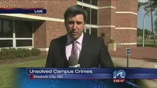 Unsolved crimes on campus of ECSU