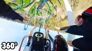 F&oslash;nix (F&aring;rup Sommerland) - VR ONRIDE - 360&deg; inversion roller coaster POV