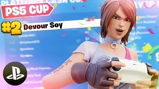 I Played a *PS5* Fortnite Console Tournament... (STACKED Console Endgame Highlights)