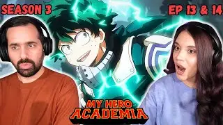 FULL COWLING SHOOT STYLE !!! | My Hero Academia Season 3 Episodes 13 & 14 | First Time Watching