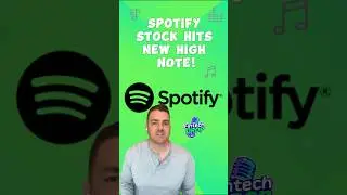 Fintech Drop - Spotify Stock Hits New High Note #music #stocks