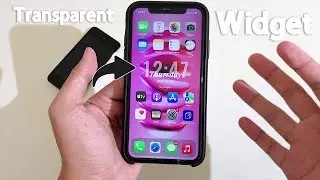 How to make Transparent Widget