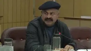 CM Chairing a Pre Budget Consultation Meeting with MLA's at Jammu.