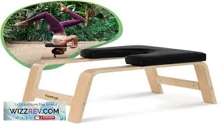 FeetUp The Original Yoga Headstand Bench Vegan Handstand Trainer Bench Review