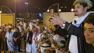 قدوم قبيلة آل محمد في معايدة قبائل آل خالد بني مالك قاعة الملكة 1445