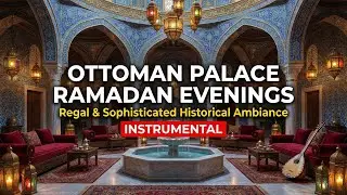 Elegant Turkish Ramadan Songs | 12 Hours Ottoman Palace Ney & Oud Instrumental Background Music