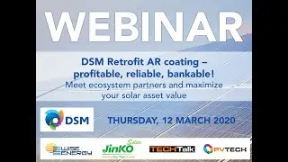 DSM Retrofit AR coating &ndash; profitable, reliable, bankable!