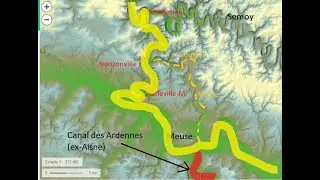 La Meuse, lit et am&eacute;nagements