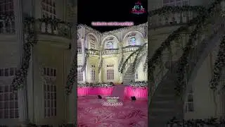 Royal Fiber Wedding Stage Reveal 👑✨