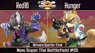 NSB # 05 | Red16 (Wolf) vs Hunger (Fox) | Winners Quarters | SSBU Smash Ultimate