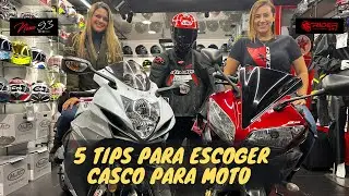 5 TIPS para escoger CASCO para MOTO | Nana93