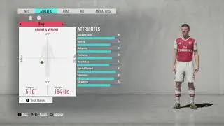 Kieran Tierney | Arsenal | Player Face | FIFA 20