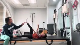 10-минутная классическая детская тренировка пилатеса на оборудовании Peak Pilates