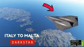MFS 2020 DARKSTAR | ITALY TO MALTA AT 210,000FT