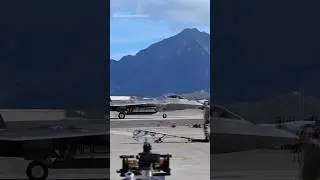 F-22 Raptor Returns to Base