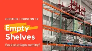 Food shortages? | Empty storage shelves at Costco | Items low in stock| August 25, 2021