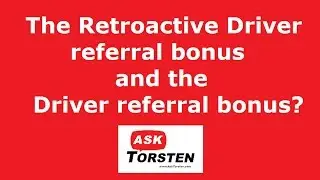 Uber Retroactive referral bonus and driver referral bonus. Code zk8xc4 Instructions below.
