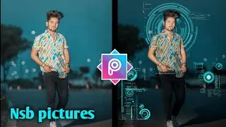 Futuristic Photo Editing Tricks In PicsArt | 3D Instagram Futuristic Viral Editing Nsb pictures