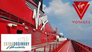 Scarlet Lady 🚢 Deck 17 Tour - Virgin Voyages (with hyperlapse)