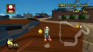 Tour Los Angeles Laps (Luigi Hack Fan) RC1 | Mario Kart Wii Custom Track