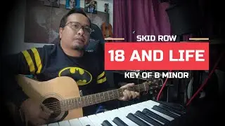 Skid Row - 18 and Life l Guitar Chord (Key of B minor)