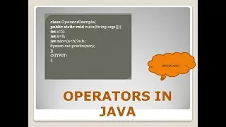 OPERATORS IN JAVA AND PROGRAMS RELATED#BASICS#PURELY FOR BEGINNERS#PROGRAMWORLD#PROGRAMMINGJAVA