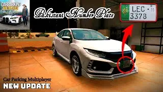 Pakistani Number Plate Tutorial || New Update || Car Parking Multiplayer