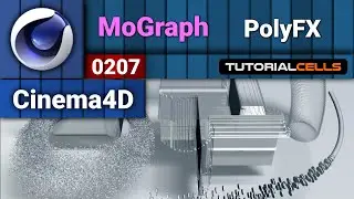 0207. polyFx in cinema 4d