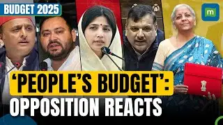 Budget 2025: Opposition Slams 'People&rsquo;s Budget,' Calls It Biased and Unfair