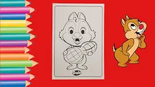 Coloring Dale Disney Baby Coloring Page / Chip N Dale Rescue Rangers