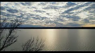 Monterey Park 4k drone video on Lake Sam Rayburn in Zavalla Texas