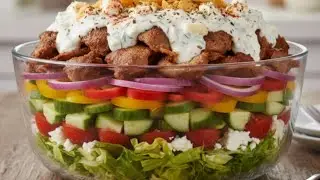 NAJLEPSZA SAŁATKA GYROS - IDEALNA NA IMPREZĘ! WSZYSCY PROSZĄ O DOKŁADKĘ! ⭐