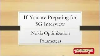 Nokia 5G Mobility Optimization Parameter Default & Recommended Value