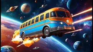 The Wheels on the Space Bus | Fun Space Rhyme for Kids | Nursery Rhymes & Songs for Children