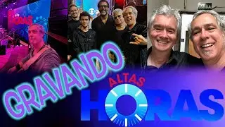 Gravando Altas Horas (com Fernanda Abreu)